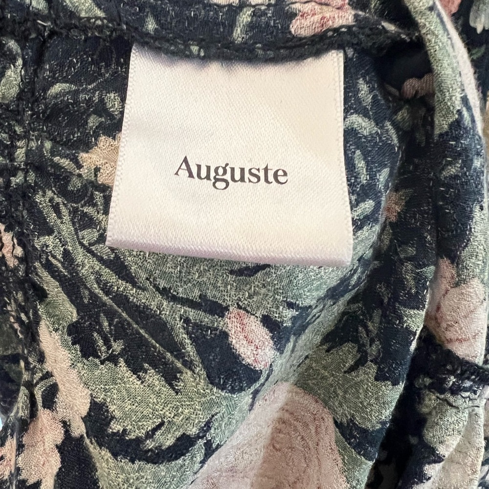 Auguste the Label Spring Rose Wylde Maxi Dress Navy - Picture 11 of 13
